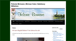 Desktop Screenshot of feloniebirmans.com